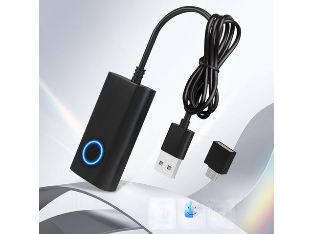 Portable Mouse Jitter Simulator Anti-Sleep Device for PC/Laptop Auto-Clicker Game Auto-Play No Software Required Plug And Play