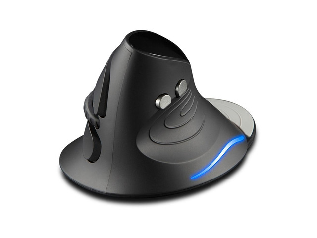 F-17 Vertical Mouse 2.4GHz Wireless Gaming Mouse 6 Keys Ergonomic Optical Mice with 3 Adjustable DPI for PC Laptop