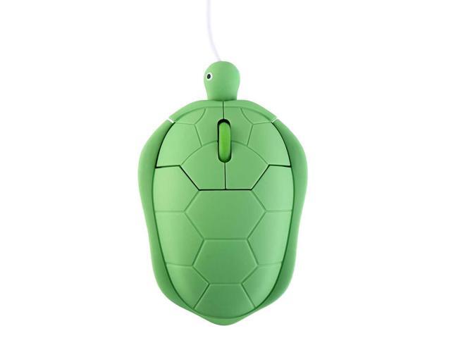 1200DPI Wired Mouse Shape 3.6 Feet Cable Turtle Wired Mouse Cute Creative Shape Mice