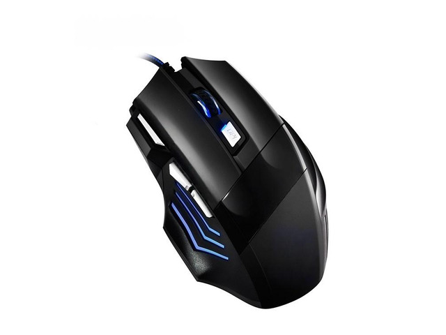 USB Wired Gaming Mouse 4 Keys RGB Backlit Ergonomic Design Gamer Mouse DPI Adjustable High-Precision Optical Mause For PC Laptop
