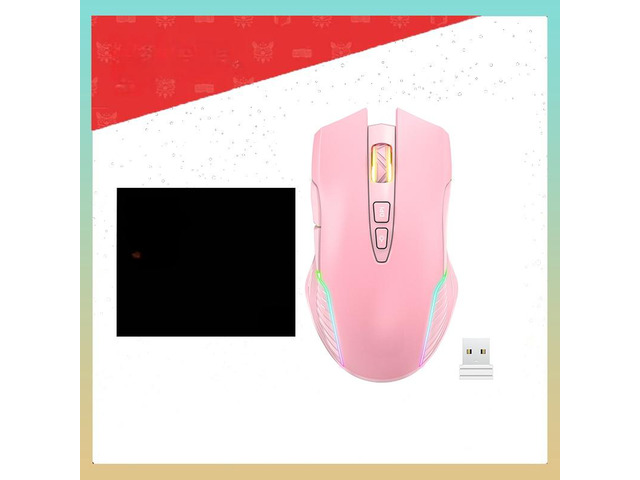 CW905 Wired Gaming Mouse 6 Levels Adjustable DPl 7 Programmable Buttons 7 RGB Lighting Modes Ergonomic Mice for Pc Gamer