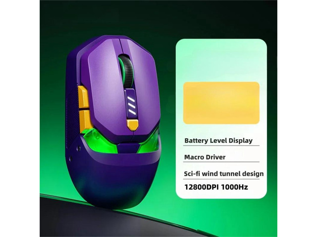 Star Tunnel E-Sports Wireless Mouse 12800 DPI Triple Mode Connection High Precision Gaming Mouse for Computer Laptop