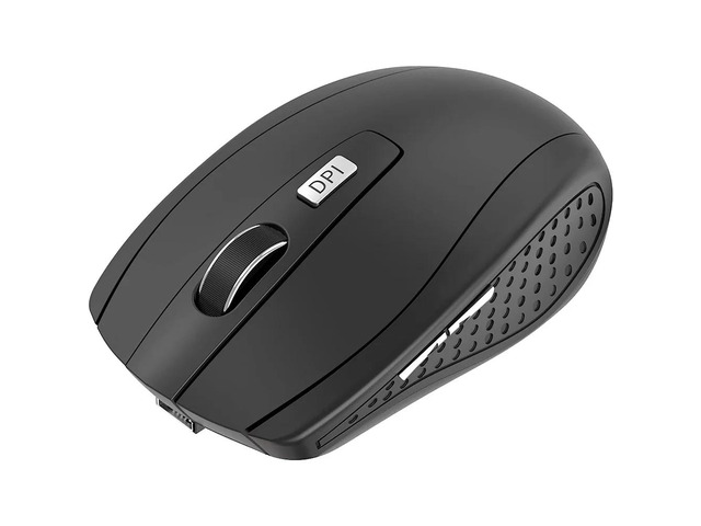 Portable 2.4G Wireless Mouse Ergonomics Mouse Mobile Optical Office Mouse for Notebook Laptop MacBook Adjustable 1600DPI Levels