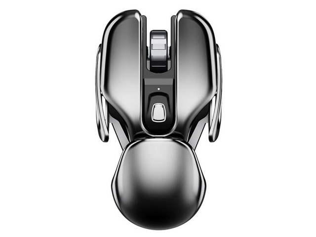 PX2 Wireless Mouse 2.4G Ergonomics Metal Receiver Waterproof Aluminum Lightweight Gaming Mouses Laptop Computer Office Use