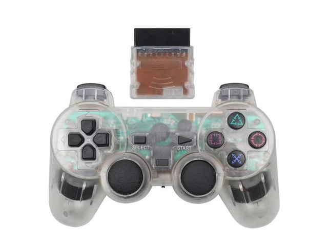 Generic for Wireless Gamepad for PS2 Game Controller for 2 Joystick for PC USB Game Controle with Dual Vibration