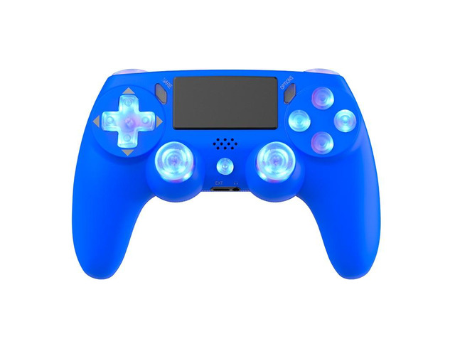 Generic for P471 Wireless Controller with Dynamic RGB Lighting And Dual Vibration Bluetooth Gamepad for PS4 PS3 Game Console PC