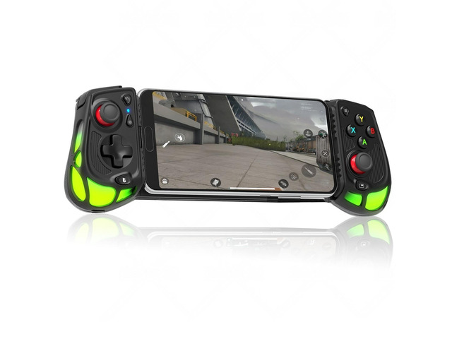 Generic for AB05 RGB Game Controller Type C Wired Connection Gamepad Support IOS Android Mobile Phone Perfect for Call of Duty
