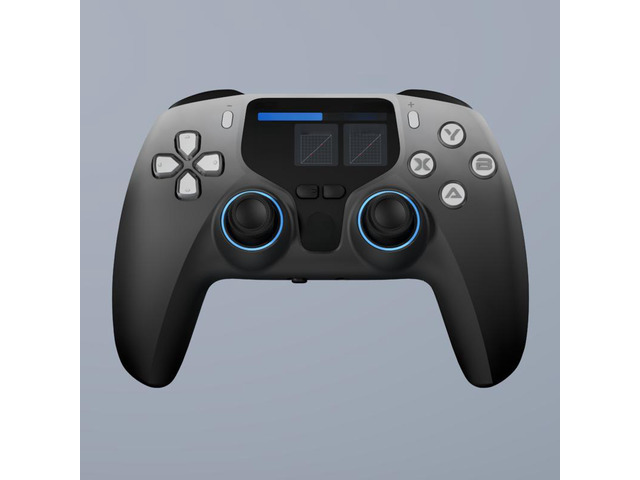 Generic for Hall Gaming Controller for PC/PS3//Android/iOS with Display, Hall Sticks/Triggers, Back Buttons, 5 Vib Levels, Full Calibr