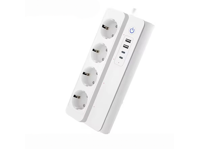 Smart Socket WiFi Power Strip Multi Plug With 4 Plug 4 USB Port