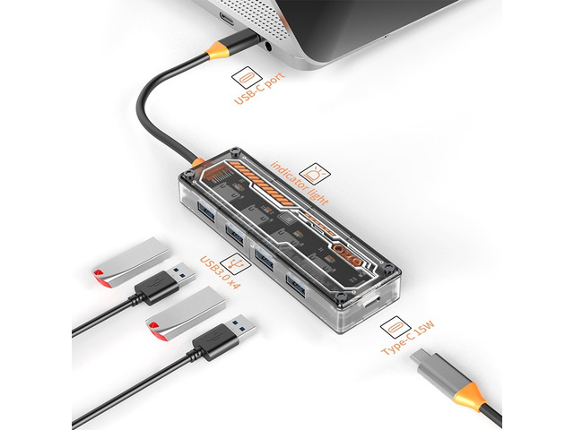USB C hub 10 in 1 docking station Type-C to PD Video Output RJ45 1000M 4K@30HZ SD TF ethernet VGA AUDIO 3.5mm For Type-C Laptop