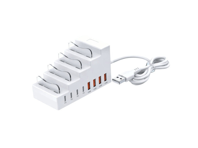 Multi Port Type-C HUB Compact Practical Multi Port Docking Station Convenient Stable Converter Adapter Phone Expansion