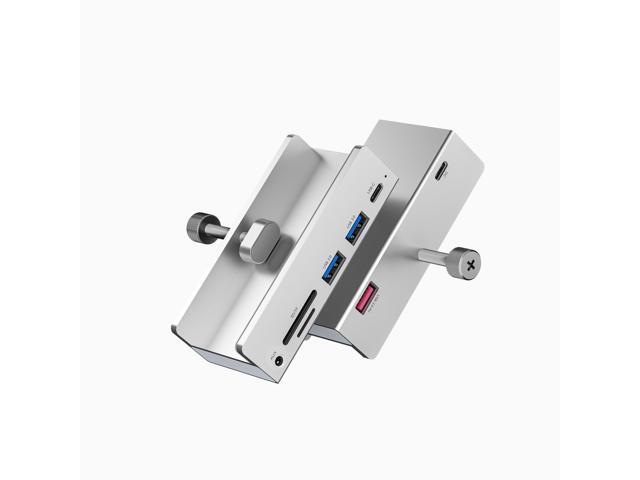 Clip Aluminium USB HUB 3.0 Docking Station 3.0 Multi-hub Splitter Adapter A C Extension Concentrator Desktop PC USB Dock