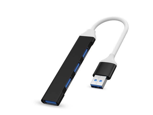 4-in-1 USB C Hub 3.0 Adapter with OTG 4 Port Extender Splitter Docking Station for Type-C Laptop PC Laptop Phone Tablet