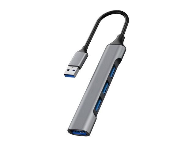 USB C Hub USB Hub 3.0 Type C Docking Station Aluminum 4-in-1 USB Expander, with 3 USB Ports and 1 USB C Port USB Distributor