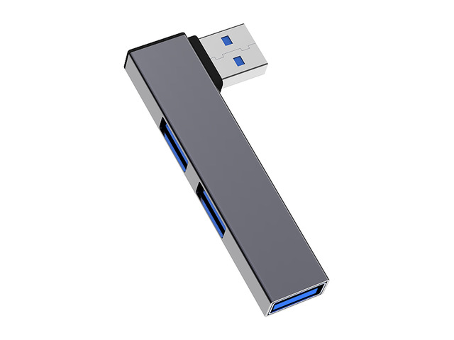 3 In 1 USB Docking Station OTG USB 3.0 To Type C Splitter HUB Speed 5.0Gbps 3 Port For PC Computer Laptop Computer Accessories