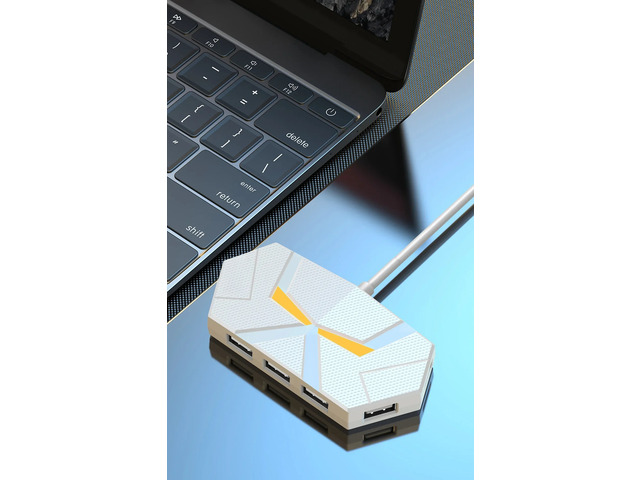 0.6CM/1.2M HUB 4/7-port USB Docking Stations USB 2.0 USB Splitter Adapter Stable Transfer Data TYPE-C For PC Laptop