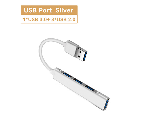 USB C HUB 3.0 Type C 4 Port Multi USB Splitter Adapter OTG For Type-C Laptop PC Computer Accessories