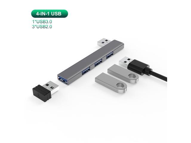 4-in-1 USB HUB Type C to PD 60W USB 3.0 5Gbps Adapter OTG USB C Docking Station USB Splitter For PC Tablet Type-C Laptop