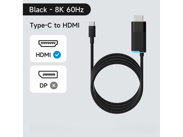 Portable TV Dock 4K60Hz USB C to Video Output Docking Station Cable for Gaming Handheld 2 to Monitor 100W PD for Gaming Handheld Laptop