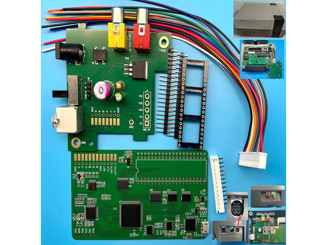 For RGBFC RGB FC Lava RGB Ver 1.2-2.0 Supports FC Nes FC Retro Video Game Accessories