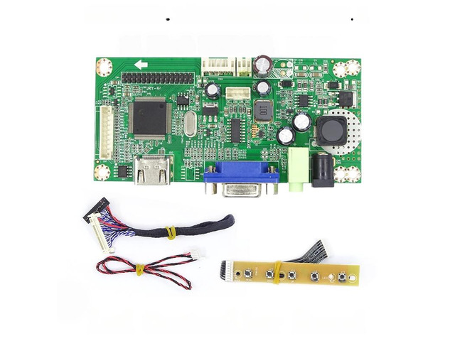 For M215HTN01.1/HR215WU1/M215HAN01.1 LCD Controller Board 21.5Inch HDMI and VGA DC12V 30pin LVDS LED 1920*1080P DIY Display Screen