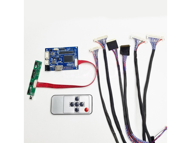 For 30 programms Program-free LCD business display industrial control motherboard HDMI input to LVDS output drive DIY AD monitor