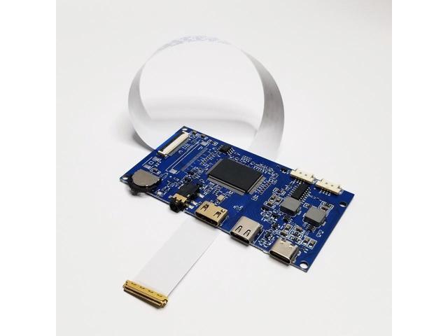 For 1366×768 30 pin EDP LCD Controller Board kit portable monitor Driver type-c mini hdmi for 14-Inch N140BGE-EA3 B140XTN02.D edp40P