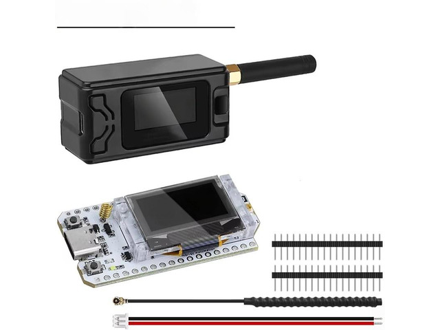 WiFi LoRa 32 V3 Development Board with Plastic Case ESP32 S3 SX1262 Meshtastic LoRaWAN Compatible OLED Display
