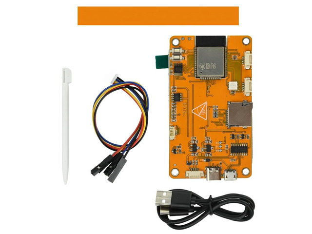 ESP32 WiFi BT Development Board 2.8 Inch ESP32 Module Type C+Micro USB Dual Interface ST7789 Driver Onboard 2412~2484MHz
