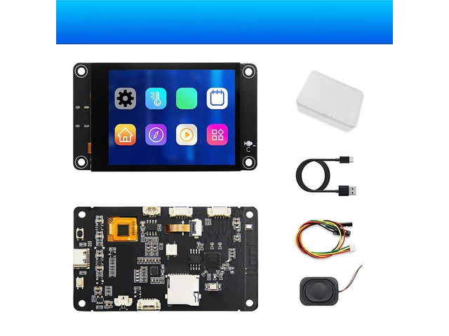 ESP32-S3 Development Board with 2.8-Inch Touch Screen Dual Core Processor WiFi Bluetooth Smart Display for AI Projects