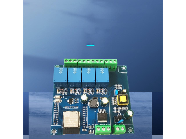 AC / DC Power Supply ESP32 WiFi Bluetooth BLE 4 Channel Relay Module ESP32 Development Board