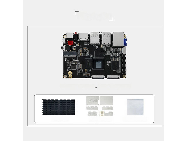R1 Single Board Computer Rockchip RK3588S Development Board 8K Display Onboard NFC Support Android 13/ Debian / Ubuntu