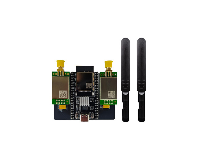 ESP32 + NRF24L01 PA LNA 2.4GHz Module, Upgraded Antenna Development Board supports Bluetooth for IoT Projects