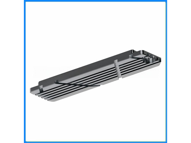 For Slim/Pro SSD Heatsink with Thermal Pads Solid State Drive Cooler SSD Cooling Mounting Kit for 2280 M.2 NVMe SSD-A57M