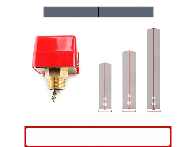 For Paddle Water Pump Flow Sensor Switch Water Flow Switch HFS-25 HFS-20 HFS-15 NPT 1' 1/4' 1/6' Liquid Level Controller Switch