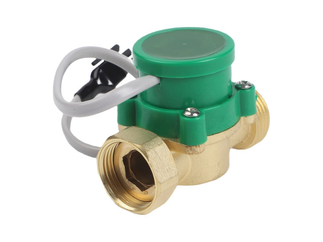 For HT120 Automatic Water Flow Switch Sensor 120W 220V Copper G3/4 Thread for Pump Control Electrical Equipment Tool Accessory