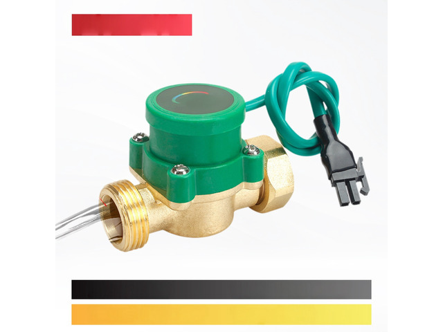 For Water Flow Switch Flow Sensor 1/2' 3/4' 1' 1.5' 2' Automatic Pump Controller Inline Water Pump Pressure Switch Control
