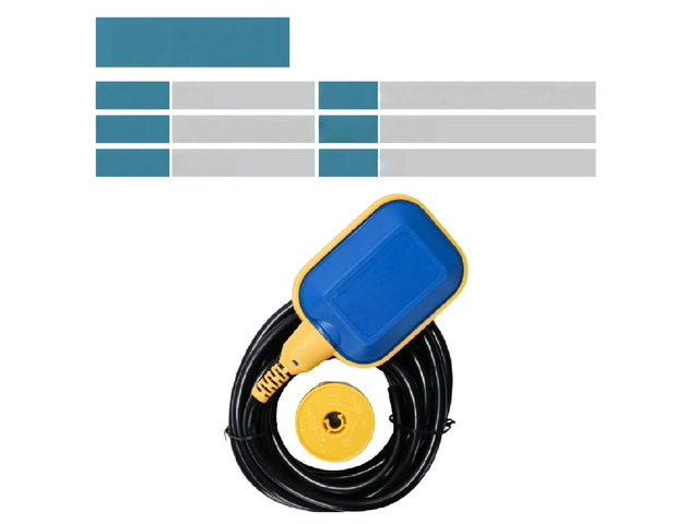 For Cable Float Level Sensor Automatic Water Pump Controller Liquid Tank Switch 0-220V AC/DC IP65 Waterproof Float Controller