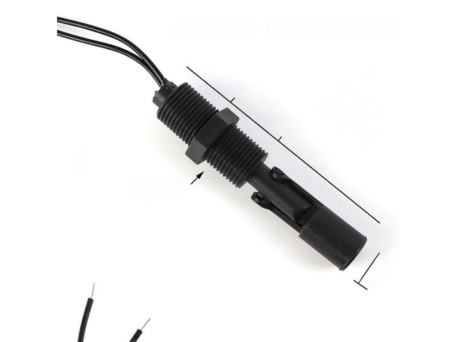 For Horizontal Float Sensor Switch Side Mount Liquid Water Level Sensor Controller PP Automatic Water Pump Switch Aquarium Tank Pool