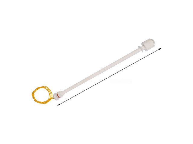 For DC 0-110V Float Switch Sensor 75mm-1m PP Water Tower Pump Float Water Level Controller Tank Flow Water Liquid Level Detector
