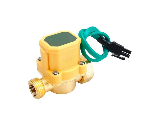 For Water Pump Flow Sensor Water Pump Flow Switch G1/2 to G1/2 G3/4 to G1/2 Thread Connector Automatic Control Pump Durable M4YD