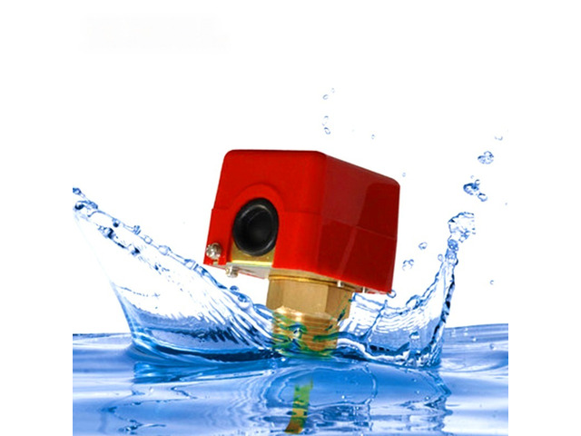 For 2pcs Water Flow sensors switch 1' 220VAC 3A Water/Paddle Flow Paddle Water Pump Flow Switch HFS-25