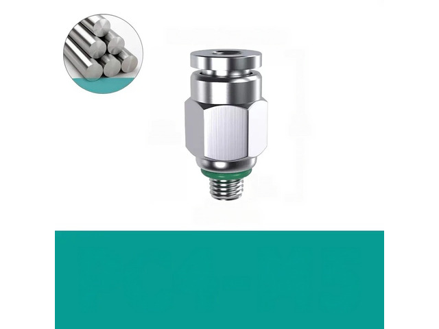 For 10pcs 304 Stainless Steel PC Pneumatic Quick Connector G Thread Pipe Water Gas Connector M5 1/8' 1/4' 3/8' 1/2' BSP