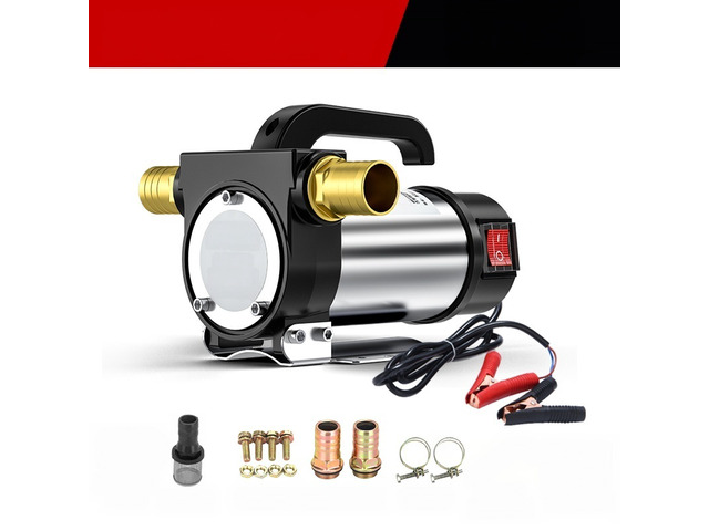 For 12V/24V/220V forward and reverse electric pumping pump 50L/min self-priming pump DC diesel pump fuel dispenser 580W
