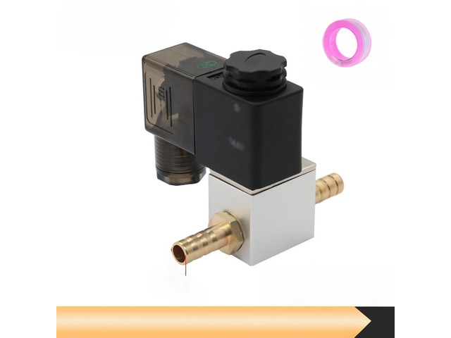 For Normally Closed 1/4' Solenoid Valve DC 12V 24V Pneumatic Position Coil Alloy Internal Electric AC 110V 220V for Air Water Oil