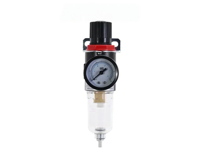 For AFR2000 Air Filter Regulator Pressure Reducer 1/4 Inch Water Oil Separator 1/5/20PCS with Brass Fittings Push-in Connectors Set