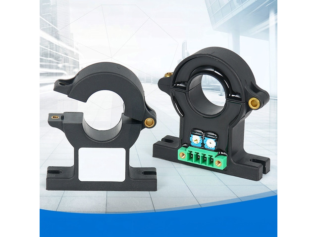 For Split Current Sensor QNDBK1-21 AC 30A 50A 100A 200A 300A 400A / 4~20mA +24V DC Current Transmitter Hall Effect Current Sensor