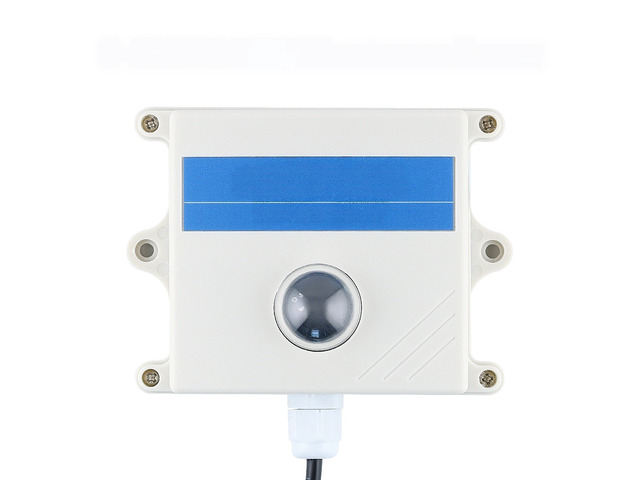 For 0-200000LUX Illuminance Sensor with OLED Display Light Intensity Monitoring Modbus-RTU RS485 4-20mA 0-10V Illumination Meter
