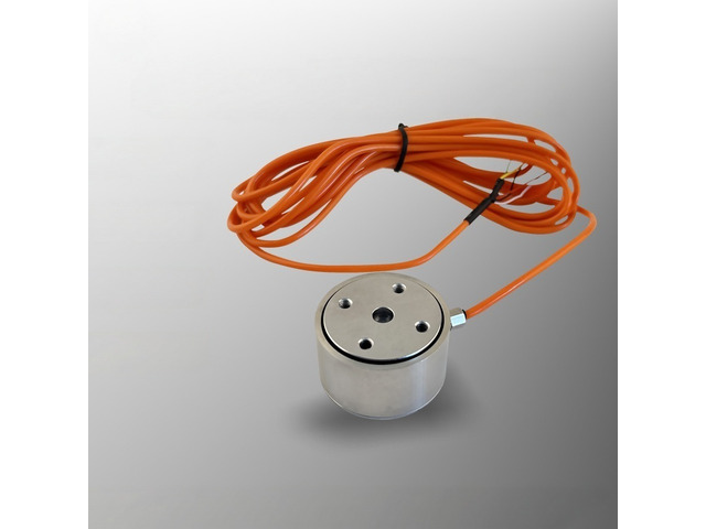 For Button Load Cell 0-2000kg Compression Force Sensor 1.02.0mV/V 10kHz Stainless Steel High Precision Weighing Transducer