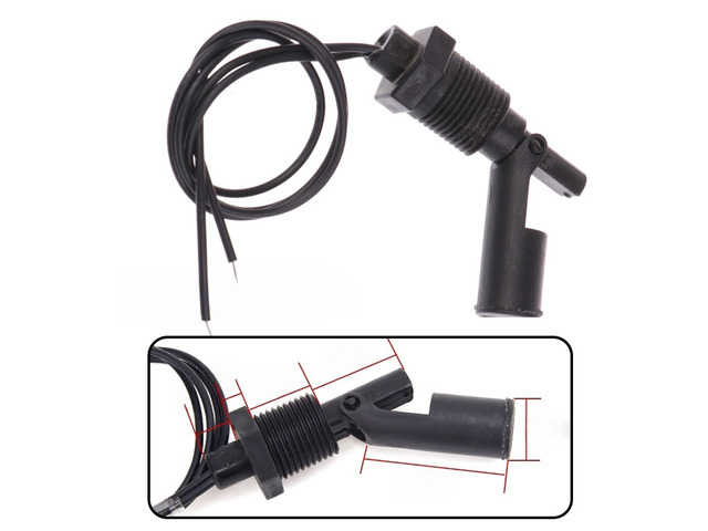 For 1Pc Plastic Ball Float Switch Water Level Switch 12V-110V Water Level Switch Liquid Level Sensor PP